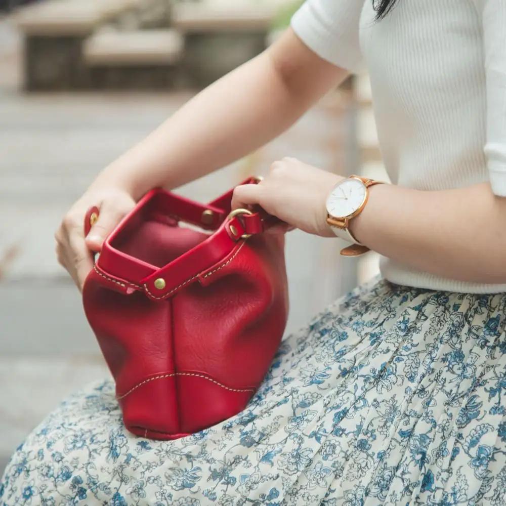 ＜カラー選択可能＞口枠ショルダーバッグ【福岡市内製造】 キャメル