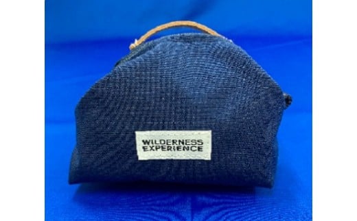 A006-25 WILDERNESS EXPERIENCE(ｳｨﾙﾀﾞﾈｽｴｸｽﾍﾟﾘｴﾝｽ)　Walnut PouchⅡ(ｳｫﾙﾅｯﾄﾎﾟｰﾁ2)　ネイビー