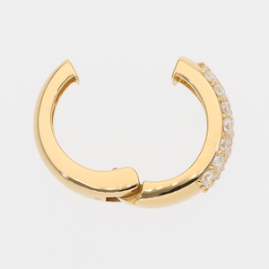 【ジュエリーの街、山梨県甲府市】ダイヤ0.70ct K18ピアリング　LE2908Y