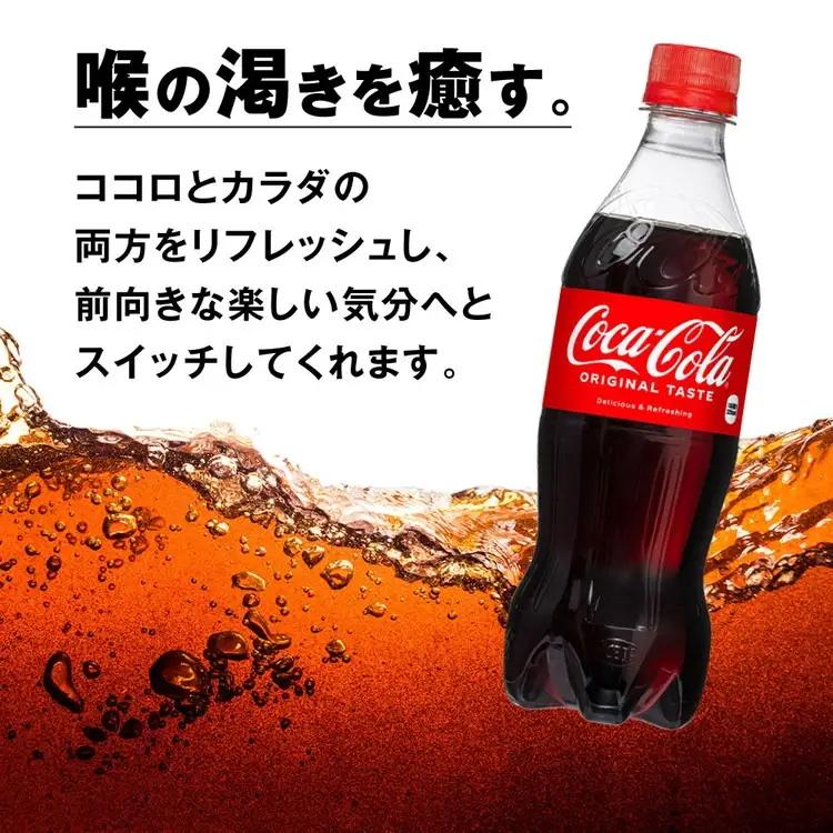 【2ヶ月定期便】コカ・コーラ 500ml×48本(2ケース) ※離島への配送不可 ｜ペットボトル コーク 炭酸 ジュース 