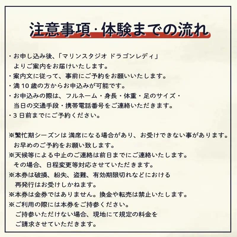 ダイビング 体験チケット 1回コース ダイビング 伊豆 下田