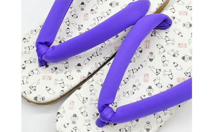 信貴×雪丸 ゆきまる雪駄 屋内屋外兼用 38PU 7寸5分（22.0～23.0対応）