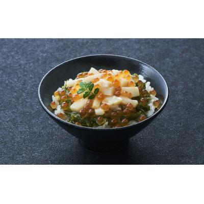 ふるさと納税 陸前高田市 【お手軽海鮮丼】ほたて/いくら/めかぶ 75g×1個 けせんの海 一膳 冷凍 海鮮 おかず |  | 02