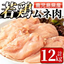 【ふるさと納税】若鶏ムネ肉(計12kg・2kg×6袋) 鶏肉 鳥肉 とり肉 ムネ むね肉 国産 鹿児島県産 2kg 計12kg 安心安全 【まつぼっくり】