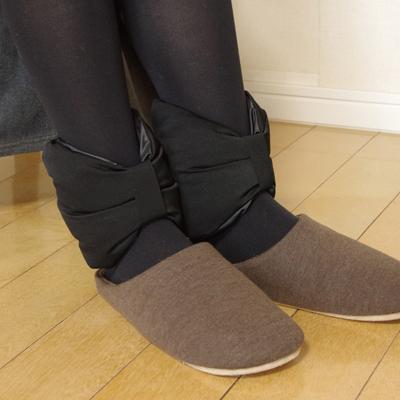 ふるさと納税 入間市 足首革命 リボンウォーマー 無地ブラック |  | 01