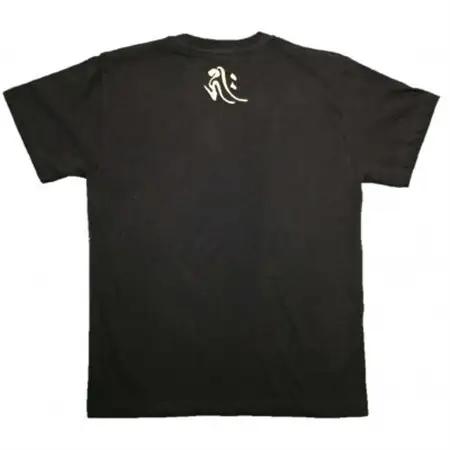 手描きTシャツ 仏画 十一面千手観音 黒 (半袖 Mサイズ)【1615165】
