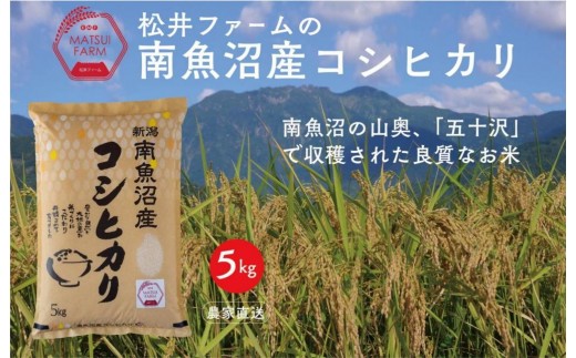 
                  令和7年産【定期便】南魚沼産コシヒカリ（5kg×3回)【定期便 銘柄米 ブランド米 精米 こしひかり コシヒカリ 魚沼産 新潟米 産地直送 お米 米 こめ コメ ご飯 御飯 ごはん】
                