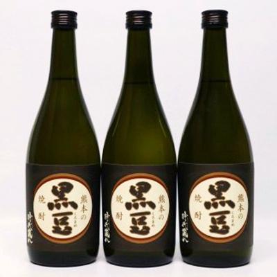 ふるさと納税 あさぎり町 球磨焼酎　堤酒造　黒豆焼酎時代蔵八 720ml×3本
