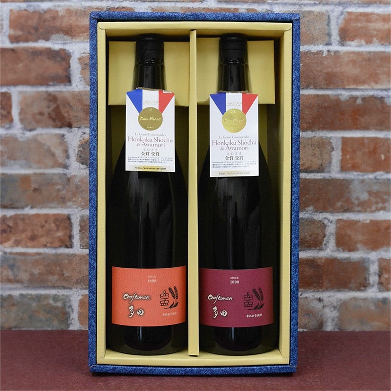 
                  むぎ焼酎 クラフトマン多田 一升瓶 1800ml 2本セット【焼酎 麦焼酎 むぎ焼酎 クラフトマン多田 一升瓶 天盃 大麦 本格むぎ焼酎 アルコール 熟成 おすすめ 人気 福岡県 筑前町 ふるさと納税 送料無料 FJ001】
                
