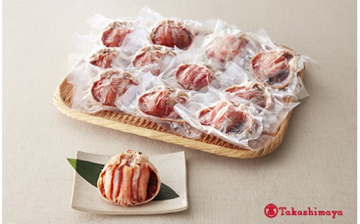 石川県産　かに面（香箱ガニ） [高島屋選定品]