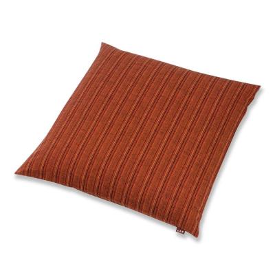 ふるさと納税 京都市 【工夫庵】唐桟縞(とうざんじま)座布団 えんじ(2枚セット)(EE) |  | 01