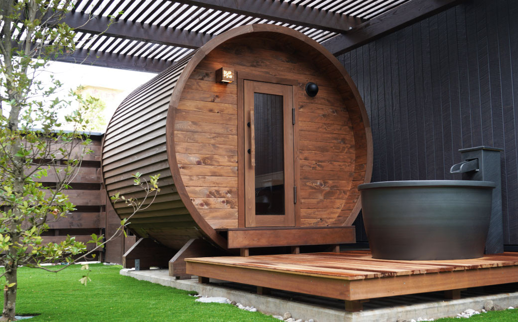 BS-36【サウナ小屋】BURROW（バロウ）2.0Mタイプ