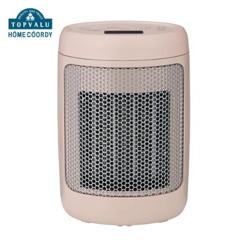 ホームコーディ　コンパクトセラミックファンヒーター　ピンク イオンリテール 家電