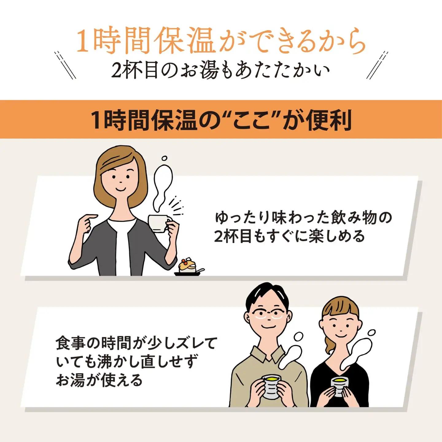 象印 電気ケトル CKKA10-WM 電気ケトル