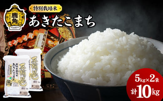 令和6年産 特別栽培米「花輪ばやし（あきたこまち）」乾式無洗米 10kg（5kg×2袋）【安保金太郎商店】 無洗米 米 精米 お米 国産 グルメ お米マイスター ギフト 高品質 厳選 秋田県産 鹿角市産 秋田県 秋田 あきた 鹿角市 鹿角 かづの 産地直送