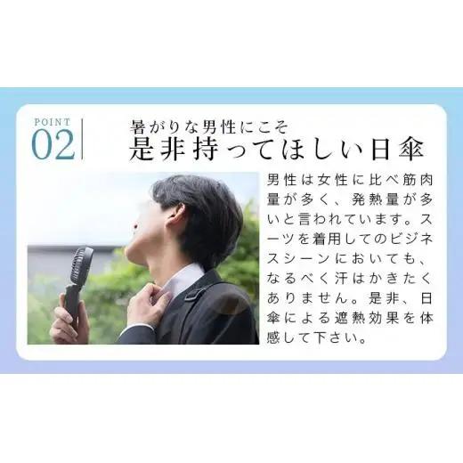 ロサブラン [ダンガリーグレー] 【日傘】メンズ プレーン ダンガリー【VEILO】