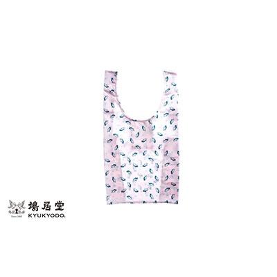 ふるさと納税 京都市 【鳩居堂】ayabatoエコバック　大　&lt;ピンク&gt;