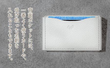 本革 カード 名刺入れ 日本製 レザー 革製品 カードケース Liete vivid イエロー