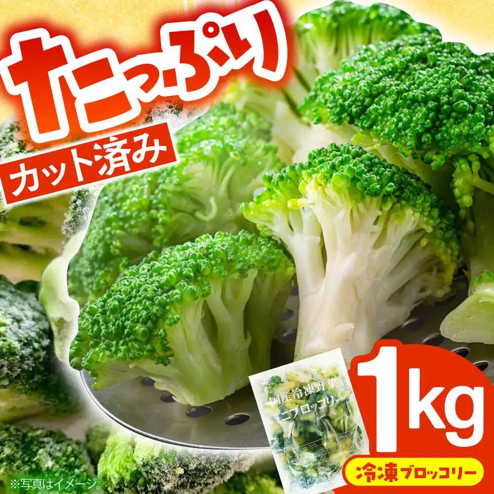 冷凍ブロッコリー 1kg ブロッコリー / 池田海陸物産[SEW006]