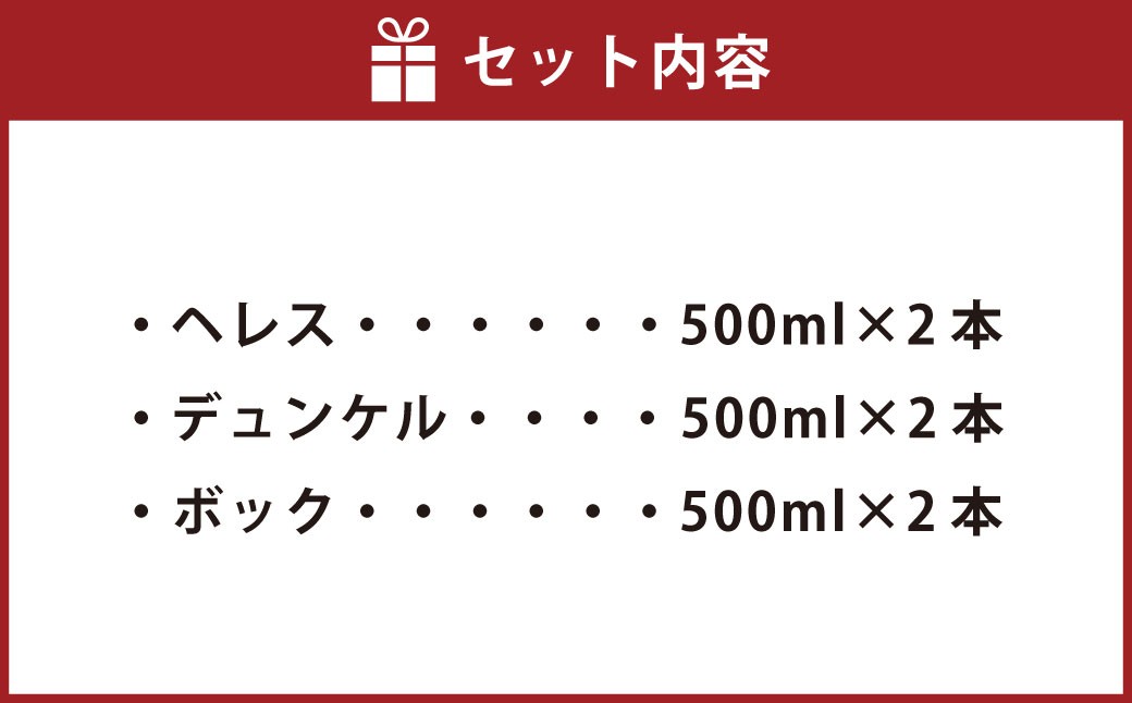 細川酒造有機ビール中瓶BHD500BOX500ml×6本
