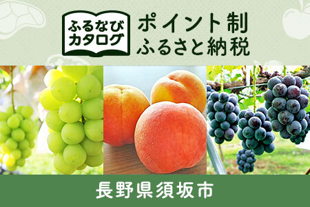 【有効期限なし！後からゆっくり特産品を選べる】長野県須坂市カタログポイント