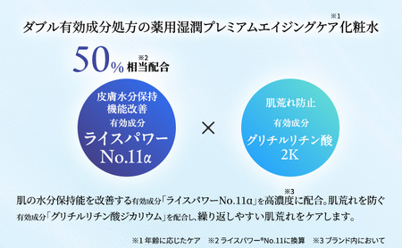 ライスフォース プレミアムパーフェクトローション  スキンケア 保湿 化粧水 化粧品 うるおい