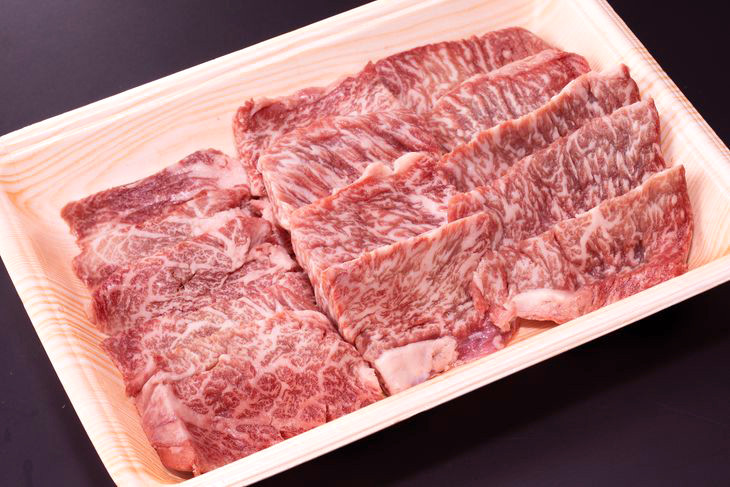 栃の木黒牛バラ焼肉　500g(牛脂つき)