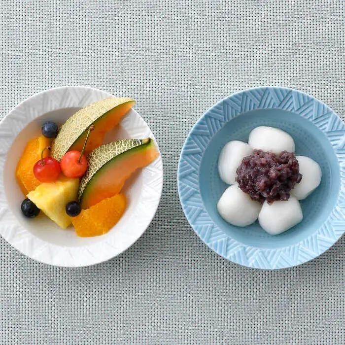 【波佐見焼】WAVE小鉢2個セット（白・トルコブルー）食器 皿【一真窯】[BB62] 波佐見焼