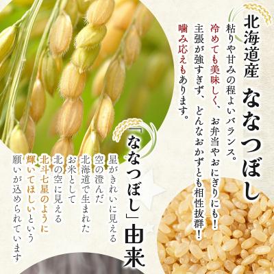 ふるさと納税 岩見沢市 《令和7年産!》『100%自家生産玄米』善生さんの自慢の米 玄米ななつぼし10kg ※一括発送 |  | 01