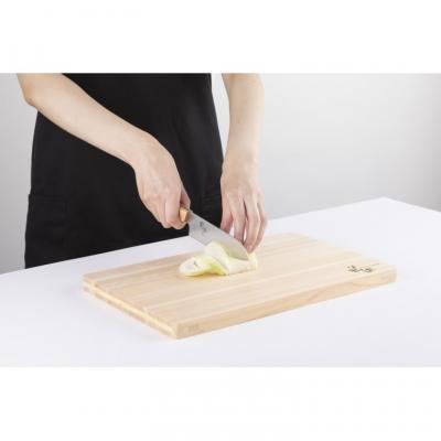 ふるさと納税 関市 <ナチュラルな風合いに癒される白木ハンドル包丁>■ 関孫六 しらあい 小三徳 145mm ◇貝印 |  | 01