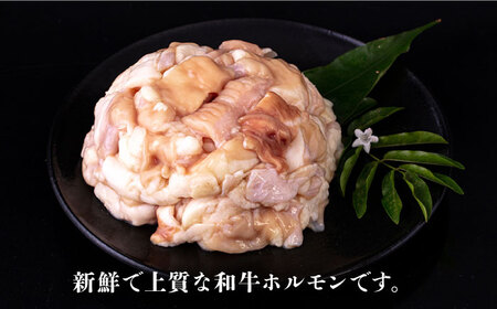 糸島牛 ホルモンミックス 400g  糸島市 / 一番田舎 黒毛和牛 和牛 国産 ホルモン ホルモンミックス 焼肉 ホルモン鍋[AGN005]