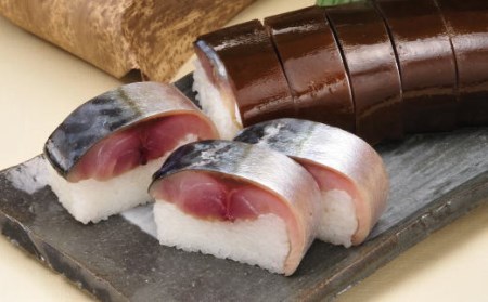  紀州和歌山の棒鯖寿司とあせ葉寿司（鯛4個・鮭3個）セット 【tec603】