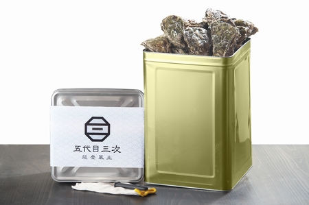 【発送時期が選べる】魚介類 牡蠣 / 能登風土 七尾産「能登かき」殻付き（一斗缶）◇  | 訳あり 生活応援価格 ご家庭用 石川県 七尾市 ※必ずよく加熱してお召し上がりください  ※2025年11月下旬～2026年5月上旬頃に順次発送予定