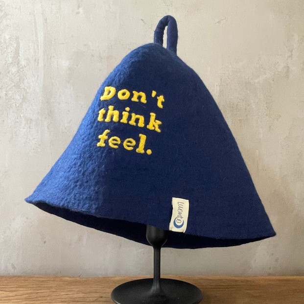 
            ハンドメイドのメッセージサウナハット | 手作り 帽子 トートバック付き
          