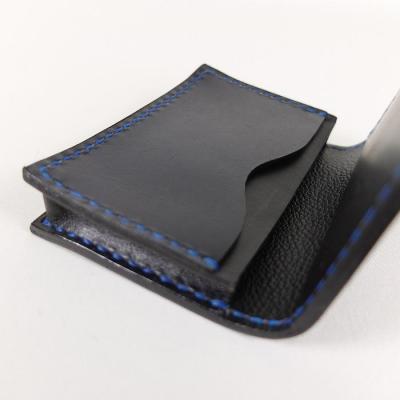 ふるさと納税 徳島市 阿波レザー　本藍染め 名刺入れ　CC-2【CZ017】 |  | 02