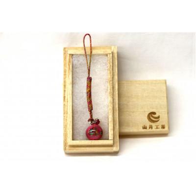 ふるさと納税 和泉市 大阪の伝統工芸品「和泉蜻蛉玉(R)」根付ストラップ |  | 03