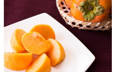 秋の味覚！お徳用 約６kg 菊地元治農園の天野柿