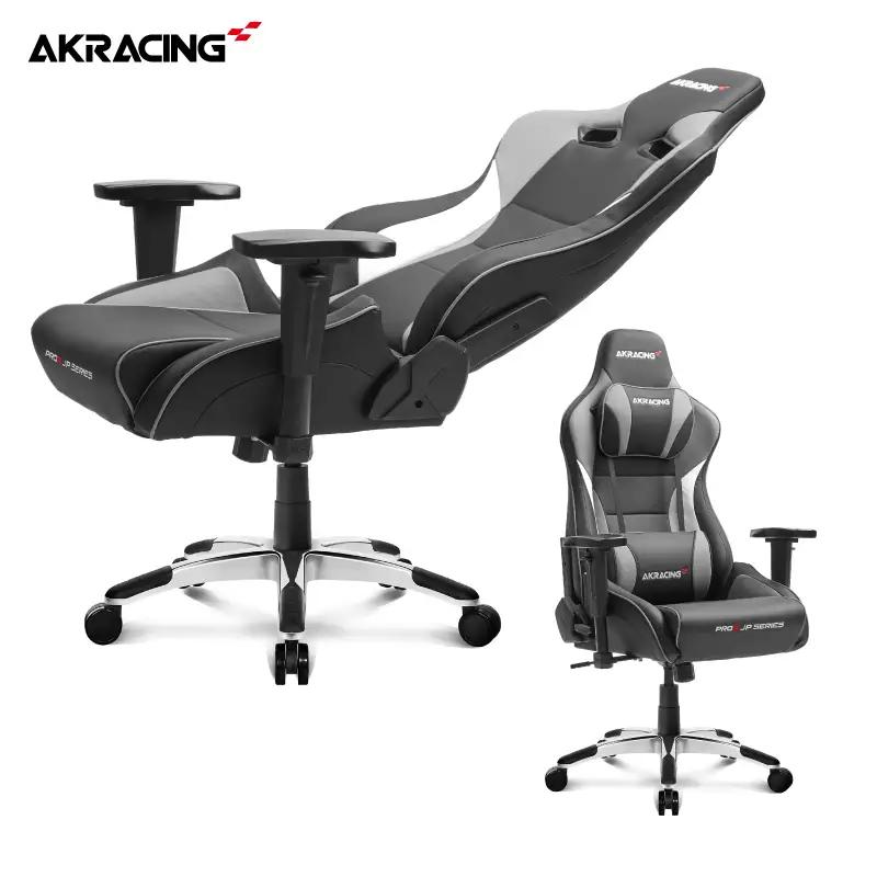 AKRacing Pro-X Gaming Chair (Grey) JP エーケーレーシング ゲーミングチェア（ヘッドレスト・ランバーサポート付き）