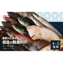 【ふるさと納税】その日のセリの一番魚お届けBOX　4人前（下処理済み）