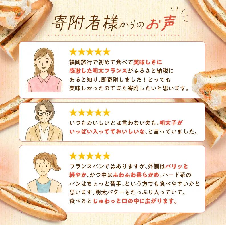 明太フランス 9本 セット 詰め合わせ 国産小麦パン工房 フルフル 総菜パン 冷凍パン 惣菜パン 有名店 めんたいフランス パン フランスパン 明太 明太子 博多 福岡市