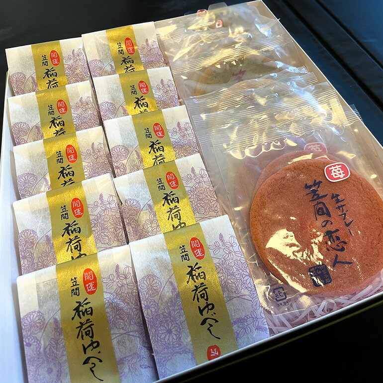 【ふるさと納税】稲荷ゆべし 笠間の恋人 生サブレ