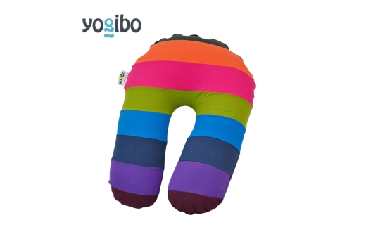ヨギボー サポート レインボー ブライト Yogibo Support Rainbow 授乳クッション 背もたれ 肘置き アームレスト ビーズクッション 妊婦 マタニティ ギフト 大阪府 岸和田市 [№5385-1568]