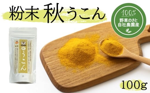 ＜健康食品＞粉末秋うこん100ｇ