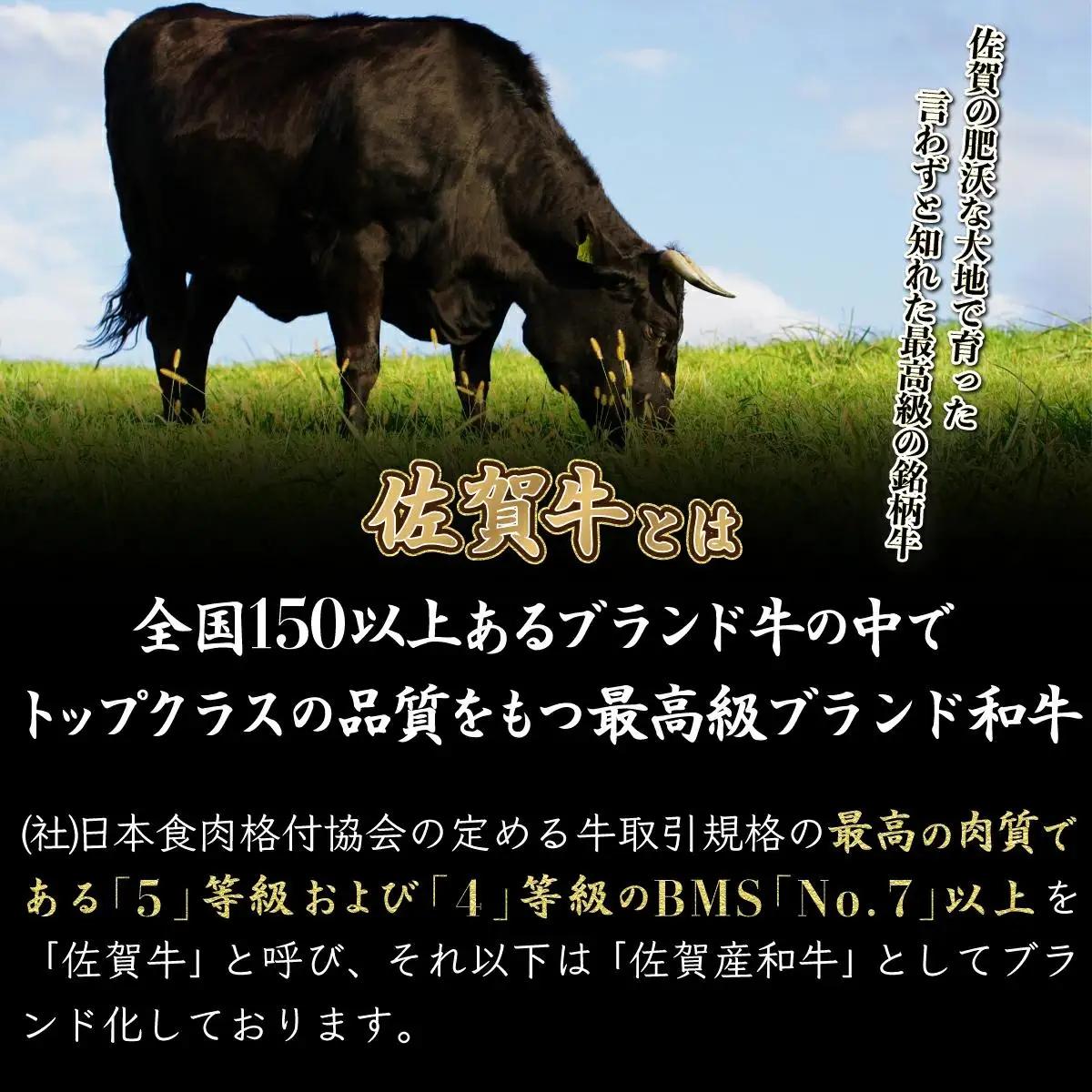 200gｘ3枚 【佐賀牛】ロースステーキ E-266