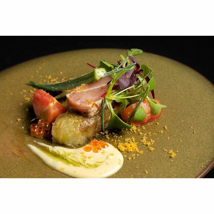 【ふるさと納税】【レストラン アトールテラスカモガワ】「鴨川沿いで京フレンチを堪能」ディナーコースお食事券（2名様用）