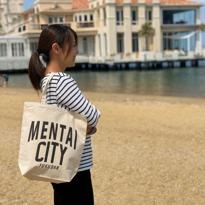 MENTAI CITY エコバッグ (ロゴ) 2個セット