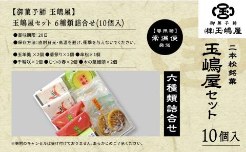 玉嶋屋セット【御菓子師　玉嶋屋】