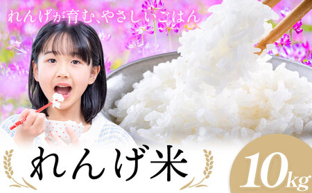 令和7年産れんげ米10kg《30日以内に出荷予定(土日祝除く)》茨城県結城市こめ