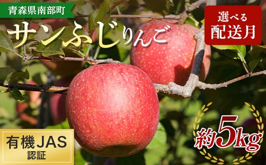 
                  ［選べる配送月］≪先行予約≫ 有機JAS認証 サンふじ りんご 約5kg 【和楽堂りんご養生農苑】 青森りんご リンゴ 林檎 アップル 果物 くだもの フルーツ オーガニック 無農薬 おすすめ あおもり 青森県 三戸 南部町 3kg 以上 F21U-703
                