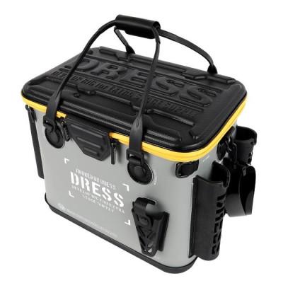 ふるさと納税 東大阪市 [DRESS] バッカン 34L グレー/ホワイト タックルバッグ 大型